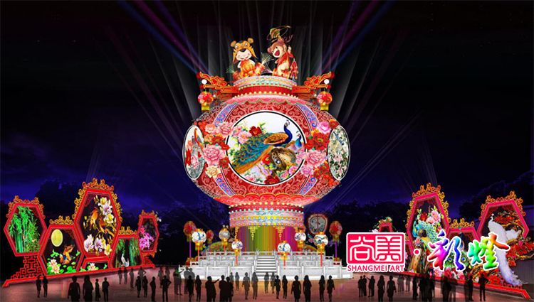 自貢彩燈公園里的花燈展出結(jié)束后都到哪里去了？