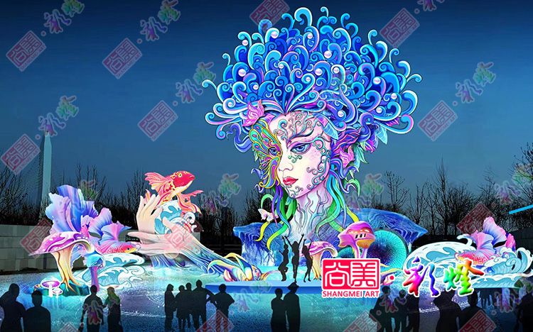 如何用自貢彩燈打造網(wǎng)紅打卡景點？